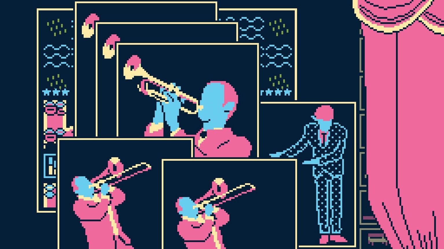 Steam Next Fest – demonstracinių versijų pasirinkimo vaizdas